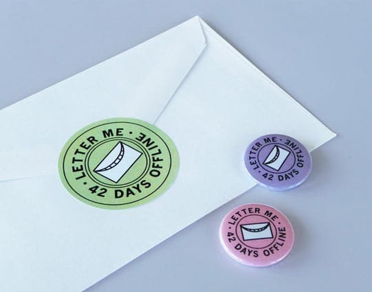 Letter Me Stickers